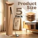5 Pack Golf Club Shipping Boxes, 48x4x4 Inch Tall Corrugated Cardboard Golf Club Box for Shipping, Packaging, Moving, Mailing