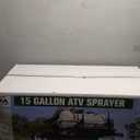 15-Gallon ATV Broadcast Sprayer - 7ft Swath, 2.2GPM, 70PSI Max