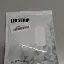 UV Light Strip USB UV Black Light Strip DC5V 390nm-400nm 6.56FT/2M SMD 3528 120LEDs IP65 Waterproof Super Bright LED Strip Lights, for Fluorescent Dance Party Body Paint Stage Lighting (USB+Switch)