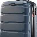 Samsonite Omni PC Hardside Expandable Luggage with Spinner Wheels, Teal, Carry-On 20-Inch