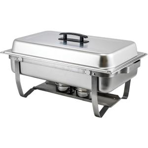 Winco Classic Chafer with Folding Stand, 8 Quart