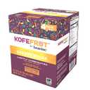 KOFEFRUT by beaniac Caffeinated Energy Drink, Lemon, Lightly Carbonated, Reduced Sugar, 80mg Caffeine, Polyphenols, Antioxidants, Vitamin C, 12 Fl Oz Can (Pack of 4) (EXP 08/31/26)