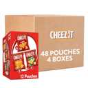 Cheez-It, Baked Snack Cheese Crackers, Variety Pack, Original, White Cheddar, Cheddar Jack, 12.1oz (4 Count) (EXP 11/22/26)