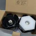 Adiding LED Garage Light 2 Pack, Super Bright 20000Lm Basement Ceiling Lighting w/ 6+1 Deformable Panels Screw in E26 Bulb Base Socket for Workshop Attic Warehouse Utility Laundry Storage Area