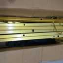 Gold Easel Stand for Sign, Heavy Duty Easel, 4-Tier AdjustableArt Easel for Painting, Wedding Sign 1pc, 47 Inches