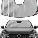 Pigenius Windshield Shade for Mazda CX-5 2017-2025, Custom Front Window Sunshade - AstraGuard