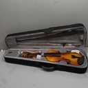 Eastar 4/4 Violin Set Full Size Fiddle Solidwood for Adults with Hard Case, Shoulder Rest, Rosin, Two Bows, Clip-on Tuner and Extra Strings, EVA-330