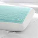 Sealy Essentials Memory Foam Gel Cooling Pillows, King, 1 Count (Pack of 1),White