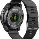 Rugged Pure Nylon Woven Watch Band for Garmin Fenix 5/6/7/8 47mm, Quickfit 22mm Watch Bands for Garmin Epix Gen 2/Fenix 7 Pro/6 Pro/5 Plus, for 935/S62