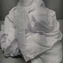 Surmente 120 inch Round Tablecloths -5 Pack White Round Table Cloths, Polyester Fabric Table Covers for Weddings, Banquets, or Restaurants