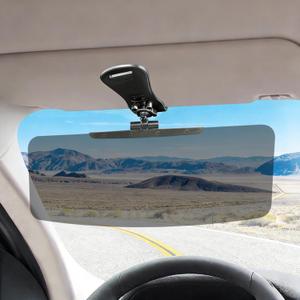 Sun Visor Extender for SUV, 2 Pack Universal Sun Visor Extender for Car Easy to Install, UV400 Anti-Glare Protects from Glare, UV Rays, Snow Blindness for Safe Driving