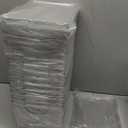 12 Pack Clear Storage Bins with Lids, 7 Quart Stackable Storage Boxes for Storage and Organization, Plastic Storage Containers with Lids, Plastic Bins with Handles for Office, Bedroom, Study Room