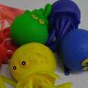 6pcs Octopus Water Balls, Funny Octopus Floating Pool Toys Novelty Sensory Squeeze Water Bomb Splash Balls Summer Swimming Pool Bath Toy for Kids (6 Colors)