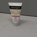 Neutrogena Clear Face Sunscreen Lotion for Acne-Prone Skin, Broad Spectrum SPF 30 Facial Sunscreen for Oily Skin, Fragrance- & Oxybenzone-Free Water Resistant, 3 fl. oz