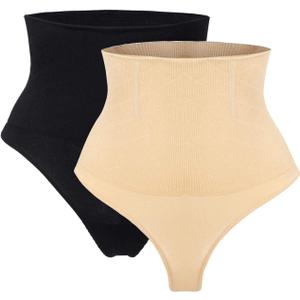 SEXYWG Women Waist Cincher Girdle Tummy Control Thong Panty Slimmer Body Shaper (XL)