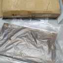 Fruit Basket, Stackable Wall Mounted Fruit Baskets, Potato Baskets Onion Storage for Kitchen, Hanging Wire Basket with Wood Lid, 2-Tier Vegetable Organizer Kitchen Countertop Organization (Large x1+ Extra Large x1, Brown)