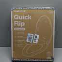 Jool Baby Quick Flip Toilet Seat with Built-in Potty & Splash Guard for Toddler Training, Slow Close (Elongated)