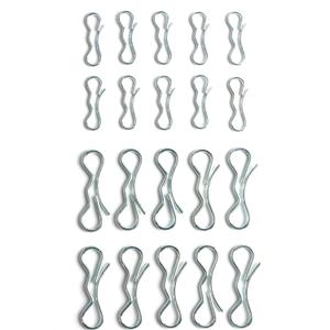 Deck Clip Set 10 194209 Bow Tie Lock Cotter Pins 10 194208 Bow Tie Lock Cotter Pin for Craftsman Poulan Husqvarna