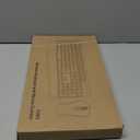 Wireless Keyboard and Mouse Combo, EDJO 2.4G Full-Sized Ergonomic Computer Keyboard with Wrist Rest and 3 Level DPI Adjustable Wireless Mouse for Windows, Mac OS Desktop/Laptop/PC (Black)