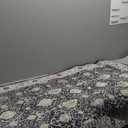 Hallway Washable Runner Rug - 3x16' Kitchen Rugs Entryway Rug Runner Vintage Soft Floor Mat Non Slip Indoor Farmhouse Carpet for Bathroom Living Room Bedroom (3' X 16', Black)