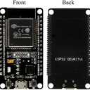 ESP-WROOM-32 ESP32 ESP-32S Development Board 2.4GHz Dual-Mode WiFi + Bluetooth Dual Cores Microcontroller Processor Integrated with Antenna RF AMP Filter AP STA Compatible with Arduino IDE (3PCS)