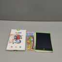 TECJOE 2 Pack LCD Writing Tablet, 8.5 Inch Colorful Doodle Board Drawing Tablet for Kids, Kids Travel Games Activity Learning Toys Birthday Gifts for 3 4 5 6 Year Old Boys and Girls Toddlers (Yellow Green)