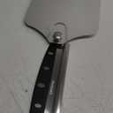 Pizza Peel Aluminum Pizza Spatula, Mooues 12 inch Metal Pizza Paddle(12"x 14")with Rocker Cutter Foldable Wood Handle, [Storage bag included], for Family Pizza Oven Baking Pizza, Dough, Bread & Pastry