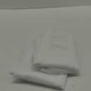 No. 918 Emily Sheer Voile Tab Top Curtain Panel, 59" x 63", White
