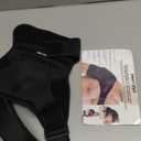 ZENKEYZ Shoulder Brace & Arm Sling - Size S/M, Black/Copper - Copper Infused Relief & Shoulder Compression Sleeve - Adjustable Strap & Rotator Cuff Brace - Ice/Heat Pocket & Arm Sling