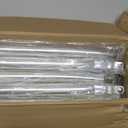 Chain Link Fence Post Height Extender for Dogs/Deer, Heavy Duty Privacy, 2 Ft Fence Extender, Prevents Jumping, 9-pack (1-5/8"-9 pack)