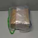 Magnetic Fireplace Cover, Fireplace Blocker Blanket Stops Heat Loss, Adjustable Fireplace Draft Stopper with 12 Magnets for Indoor Iron Frame Black 36" W x 28" H