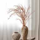 Melorca&Guilla Artificial Branches for Vase,3PCS 51inch Faux Branches Faux Curly Willow Branches,Bendable Fake Sticks Twigs Greenery Stems Branches for Shop Garden Office Home Dcor (3, Wood-51inch)