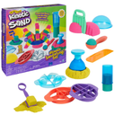 Kinetic Sand, Ultimate Sandisfying Set with 2lbs Play Sand (Pink, Yellow & Teal), 10 Tools & Molds, Sensory Toys for Kids Ages 7 and up