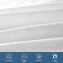 2 Pack Hospital Bed Sheets 36" x 80" x 9", Hospital Bed Fitted Sheets for Home & Hospital Care Beds, Soft Hospital Bed Sheets with Elastic All Around, White