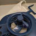 Rechargeable Pool Leaf Vacuum, 83GPM Powerful Suction– Cordless Pool Skimmer for Inground & Above Ground Pools with 6.6Gal Leaf Catcher Bag and Telescopic Pole for Heavy Debris Areas