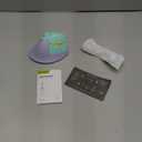 seenda Ergonomic Mouse Wireless, MOU-302 Bluetooth Vertical Mouse Rechargeable, Optical Mice with 1000/1600/2400 DPI, Volume Knob, 3 Multi-Device Connectivity for Computer/PC/Laptop/Mac, Purple