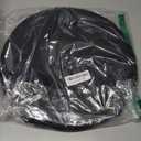 BATTOO Collapsible Laundry Basket Foldable Mesh Pop Up Hamper with Handles for Laundry Room, Bathroom, Kids Room, College Dorm, Travel, Storage Organizer Black (13.5 x 24 inch)