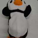 Hopearl Talking Singing Penguin Repeats What You Say Walking Electric Interactive Animated Toy Speaking Plush Buddy Gifts for Toddlers, 7.5''