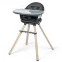 Maxi-Cosi Moa 8-in-1 High Chairs for Babies and Toddlers, Machine Washable Infant High Chair, Compact, Convertible High Chair Lightweight Design, Classic Graphite