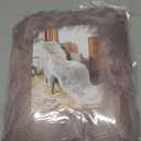 EasyJoy Ultra Soft Fluffy Shaggy Area Rug Faux Fur Rug Chair Cover Seat Pad Fuzzy Area Rug for Bedroom Floor Sofa Living Room (2 x 4 ft Sheepskin, Light Purple)