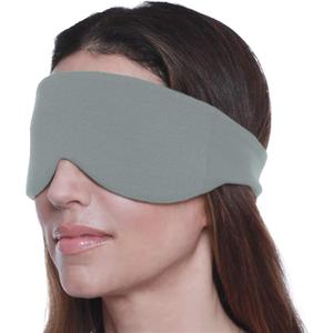 Happyluxe Escape Sleep Mask - Buttery Soft Airplane Eye Mask for Sleeping or Napping in Bed. Machine Washable. - Sage Green, Made in USA