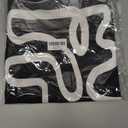 Black and White Striped Pillow Covers 22x22 Black and White Accent Abstract Pillow Covers for Couch Bedroom