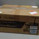 Economy Knee Scooter Steerable Knee Walker for Foot Injuries Compact Crutch Alternative with Dual Braking System (Black)