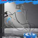 M MINGLE 20 Pressure Washer Surface Cleaner, 4500 PSI Surface Cleaner Power Washing, Pressure Washer Accessories for Driveways, Concretes, Patios, Sidewalks