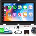 2G+64G Android Car Stereo for Chevy Silverado GMC Sierra Yukon 2007-2013 with Wireless CarPlay Android Auto, 7 Inch Touchscreen Car Radio GPS Navigation WiFi SWC Bluetooth with Backup Camera