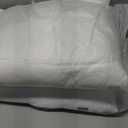 MIULEE Throw Pillows Inserts, Pack of 2 12x20 Inch 100% Virgin Fiber Filling Bed Couch Pillows