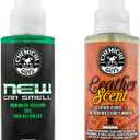 Chemical Guys AIR_300_04 New Car and Leather Scent Sample Kit, Great for Cars, Trucks, SUVs, RVs & More (4 fl oz) (2 Items)