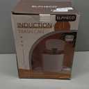 ELPHECO 3.5 Gallon Waterproof Motion Sensor Bedroom Trash Can with Lid Bathroom Accessories, Bathroom Decor Automatic Garbage Bin for Living Room Office, Pink