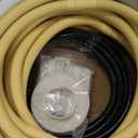 25FT Mini Split Line Set 1/4*1/2 OD HVAC Copper Tube Pipe Extension,3/8 Thickened PE Insulation Coil Air Conditioner Twin Copper Line Heating Equipment Hose with Flared Nuts (25FT (1/4+1/2) with wire)