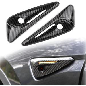 Side Camera Protection Cover for Tesla Model 3 Highland 2024+/Model Y Juniper 2025+,Full Side Camera Cover,Turn Signal Covers for Tesla Accessories